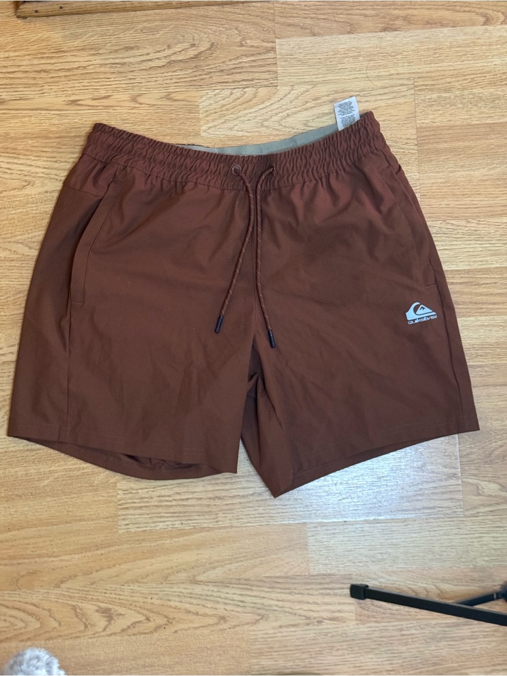 Quiksilver Men's Chestnut Brown Swim Trunks